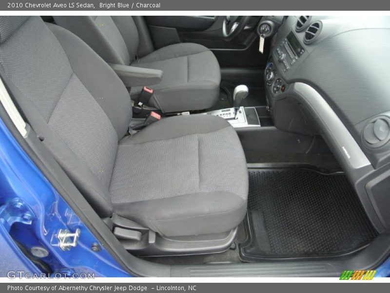 Bright Blue / Charcoal 2010 Chevrolet Aveo LS Sedan