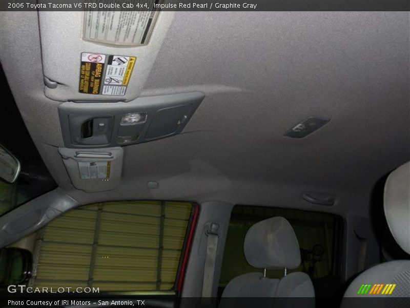 Impulse Red Pearl / Graphite Gray 2006 Toyota Tacoma V6 TRD Double Cab 4x4