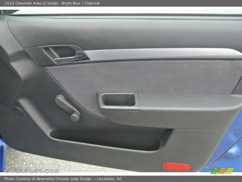 Bright Blue / Charcoal 2010 Chevrolet Aveo LS Sedan