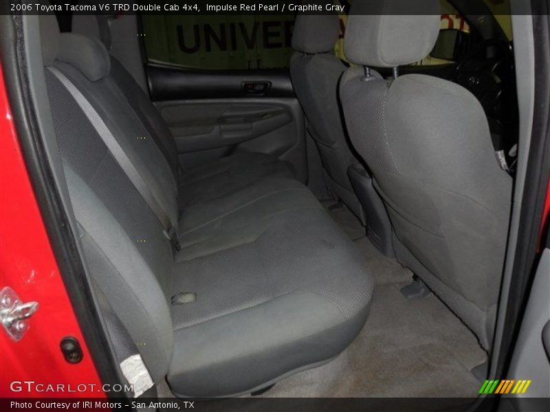 Impulse Red Pearl / Graphite Gray 2006 Toyota Tacoma V6 TRD Double Cab 4x4
