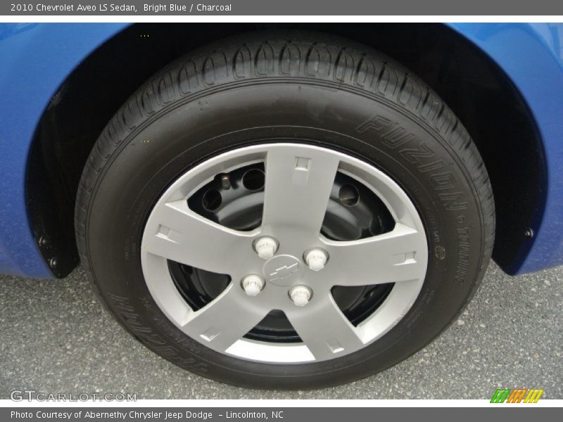 Bright Blue / Charcoal 2010 Chevrolet Aveo LS Sedan