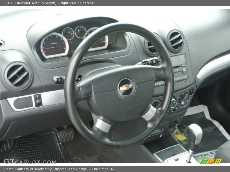 Bright Blue / Charcoal 2010 Chevrolet Aveo LS Sedan