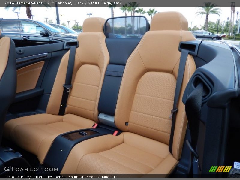 Black / Natural Beige/Black 2014 Mercedes-Benz E 350 Cabriolet