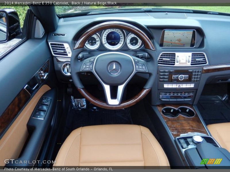 Black / Natural Beige/Black 2014 Mercedes-Benz E 350 Cabriolet