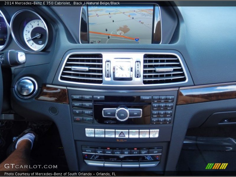 Black / Natural Beige/Black 2014 Mercedes-Benz E 350 Cabriolet