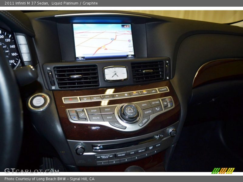 Liquid Platinum / Graphite 2011 Infiniti M 37 Sedan