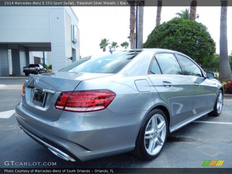 Paladium Silver Metallic / Black 2014 Mercedes-Benz E 350 Sport Sedan