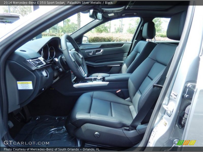 Paladium Silver Metallic / Black 2014 Mercedes-Benz E 350 Sport Sedan