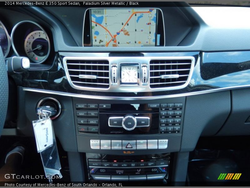 Paladium Silver Metallic / Black 2014 Mercedes-Benz E 350 Sport Sedan