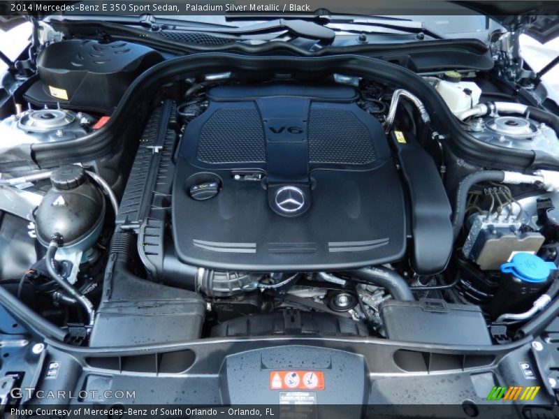 Paladium Silver Metallic / Black 2014 Mercedes-Benz E 350 Sport Sedan