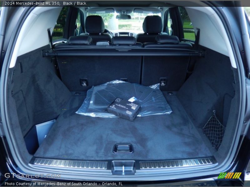Black / Black 2014 Mercedes-Benz ML 350