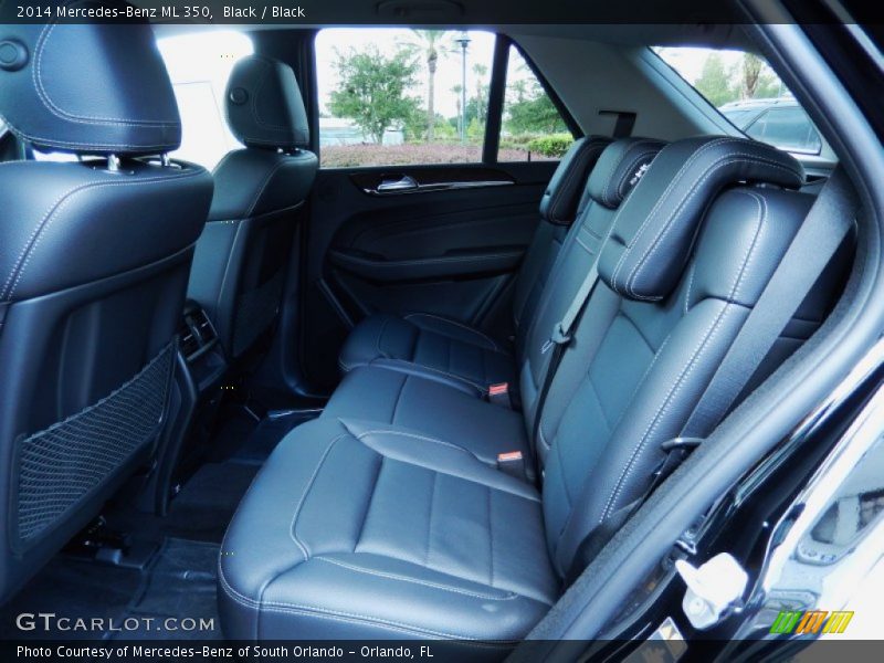 Black / Black 2014 Mercedes-Benz ML 350