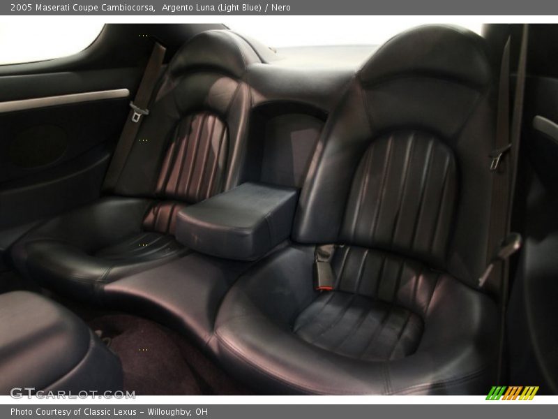 Rear Seat of 2005 Coupe Cambiocorsa