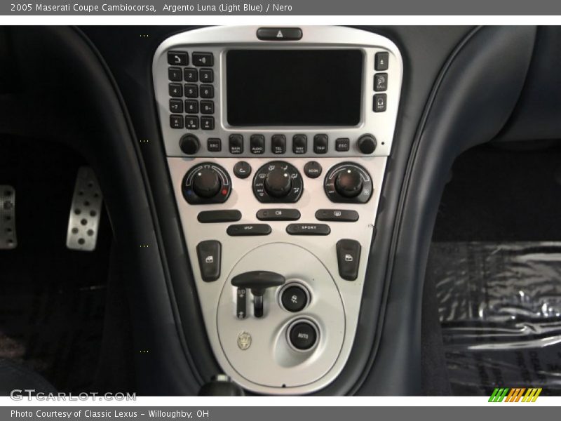 Controls of 2005 Coupe Cambiocorsa