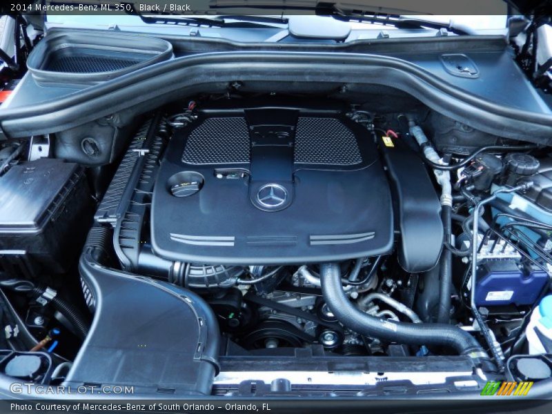 Black / Black 2014 Mercedes-Benz ML 350