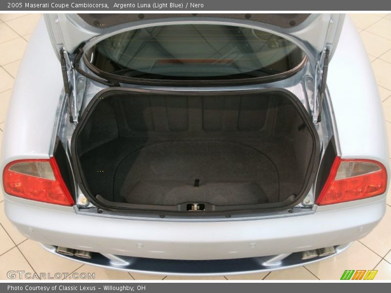  2005 Coupe Cambiocorsa Trunk