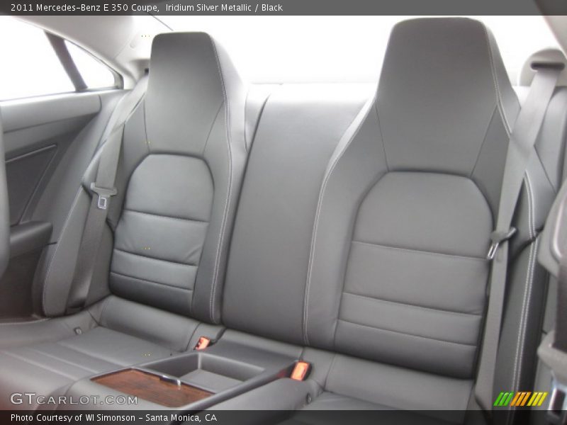 Iridium Silver Metallic / Black 2011 Mercedes-Benz E 350 Coupe