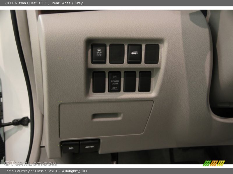 Pearl White / Gray 2011 Nissan Quest 3.5 SL
