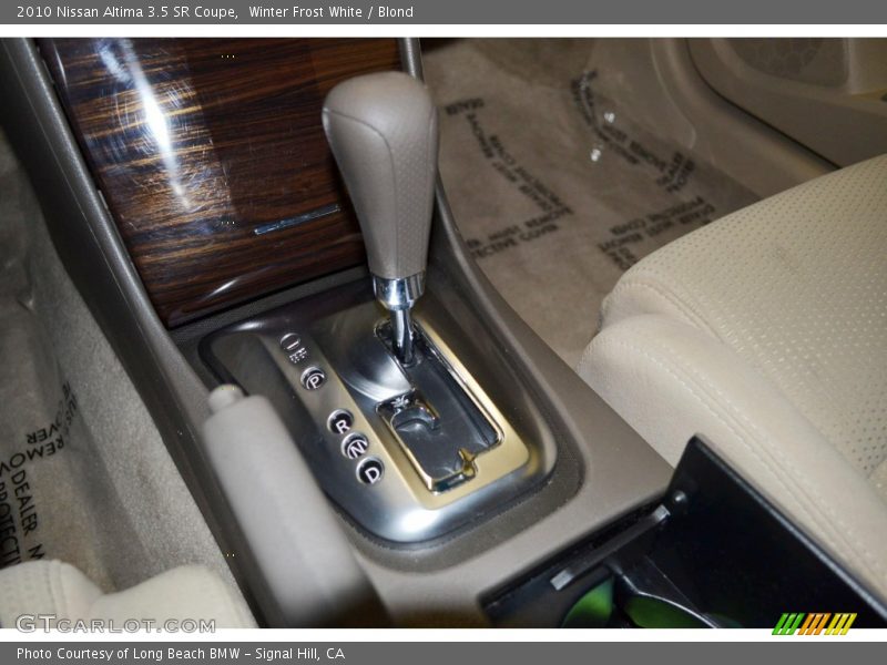 Winter Frost White / Blond 2010 Nissan Altima 3.5 SR Coupe