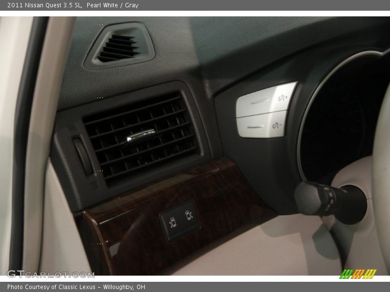 Pearl White / Gray 2011 Nissan Quest 3.5 SL