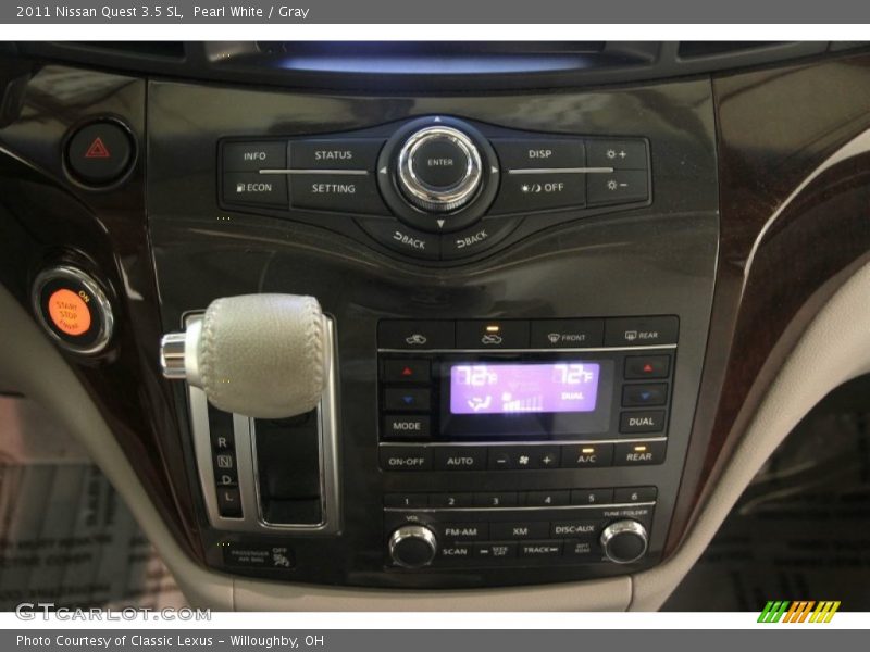 Pearl White / Gray 2011 Nissan Quest 3.5 SL