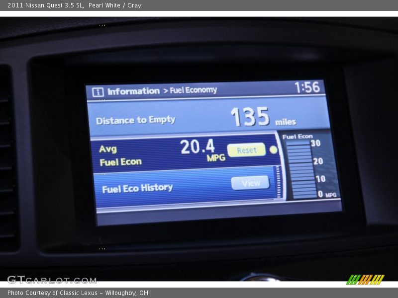 Pearl White / Gray 2011 Nissan Quest 3.5 SL