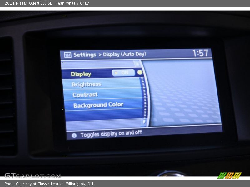 Pearl White / Gray 2011 Nissan Quest 3.5 SL