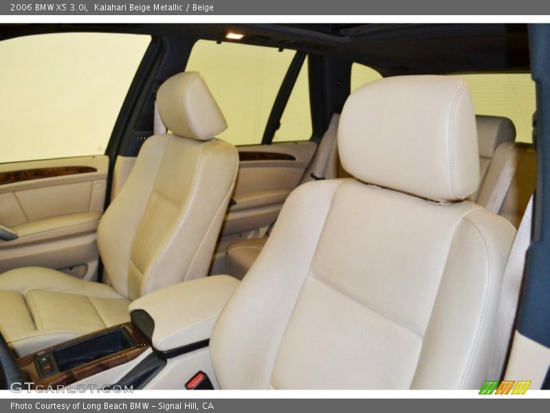 Kalahari Beige Metallic / Beige 2006 BMW X5 3.0i