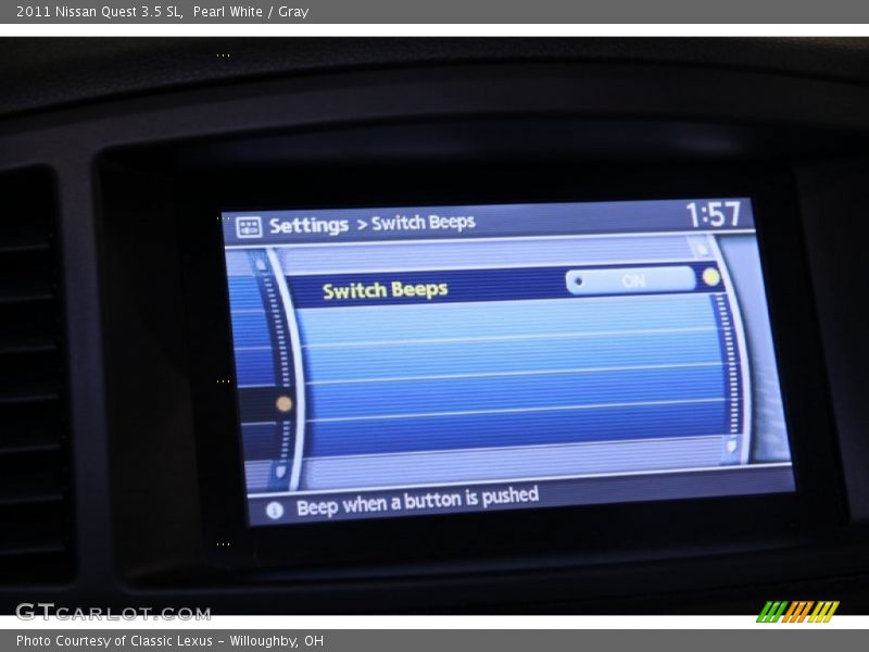 Pearl White / Gray 2011 Nissan Quest 3.5 SL