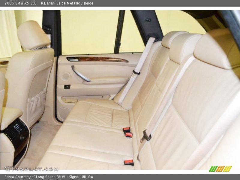 Kalahari Beige Metallic / Beige 2006 BMW X5 3.0i