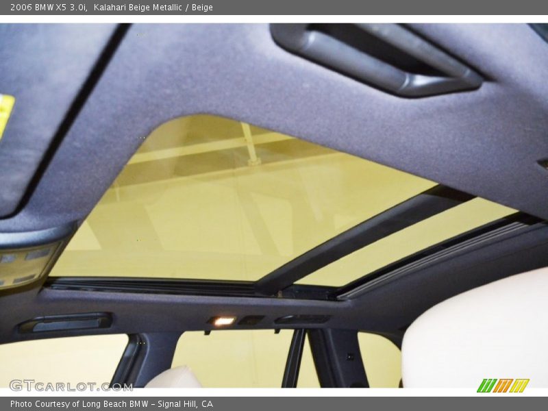 Kalahari Beige Metallic / Beige 2006 BMW X5 3.0i