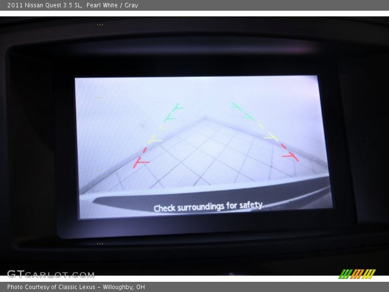 Pearl White / Gray 2011 Nissan Quest 3.5 SL