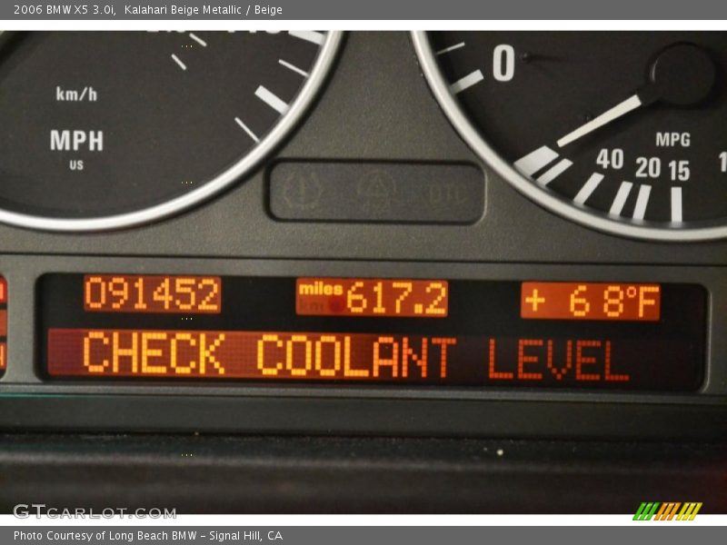 Kalahari Beige Metallic / Beige 2006 BMW X5 3.0i