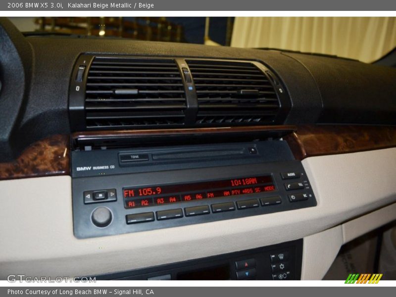 Kalahari Beige Metallic / Beige 2006 BMW X5 3.0i