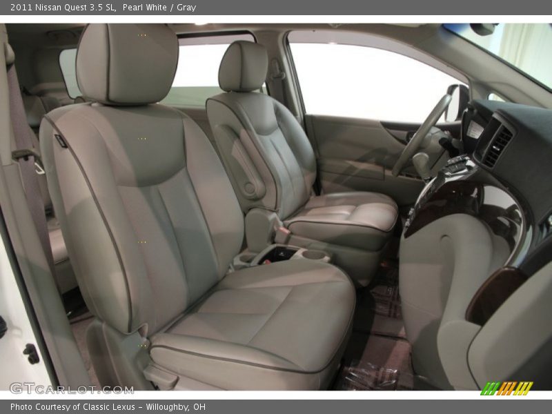 Pearl White / Gray 2011 Nissan Quest 3.5 SL