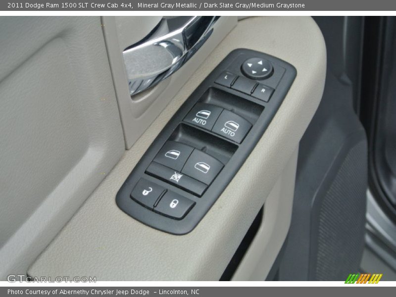Mineral Gray Metallic / Dark Slate Gray/Medium Graystone 2011 Dodge Ram 1500 SLT Crew Cab 4x4