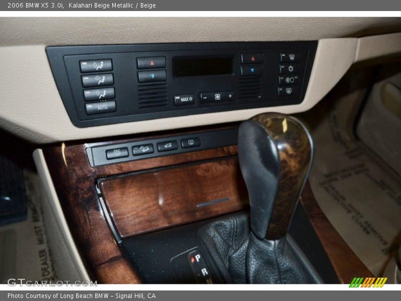 Kalahari Beige Metallic / Beige 2006 BMW X5 3.0i