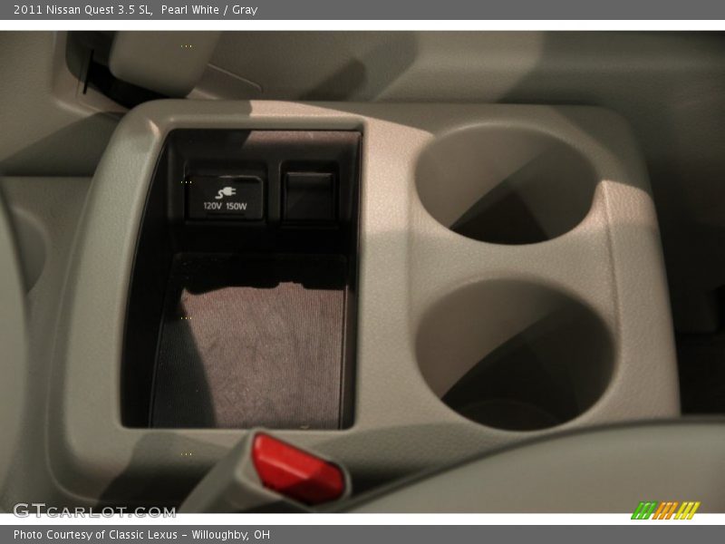 Pearl White / Gray 2011 Nissan Quest 3.5 SL