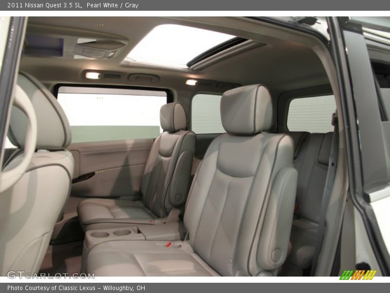 Pearl White / Gray 2011 Nissan Quest 3.5 SL