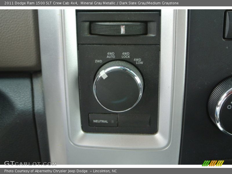 Mineral Gray Metallic / Dark Slate Gray/Medium Graystone 2011 Dodge Ram 1500 SLT Crew Cab 4x4