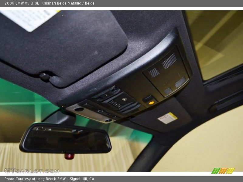 Kalahari Beige Metallic / Beige 2006 BMW X5 3.0i