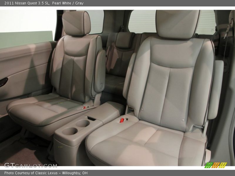Pearl White / Gray 2011 Nissan Quest 3.5 SL