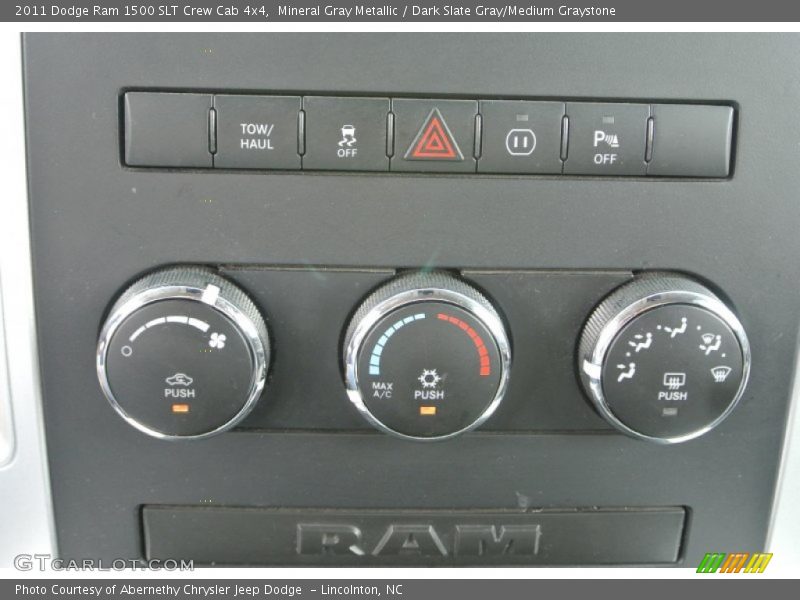 Mineral Gray Metallic / Dark Slate Gray/Medium Graystone 2011 Dodge Ram 1500 SLT Crew Cab 4x4