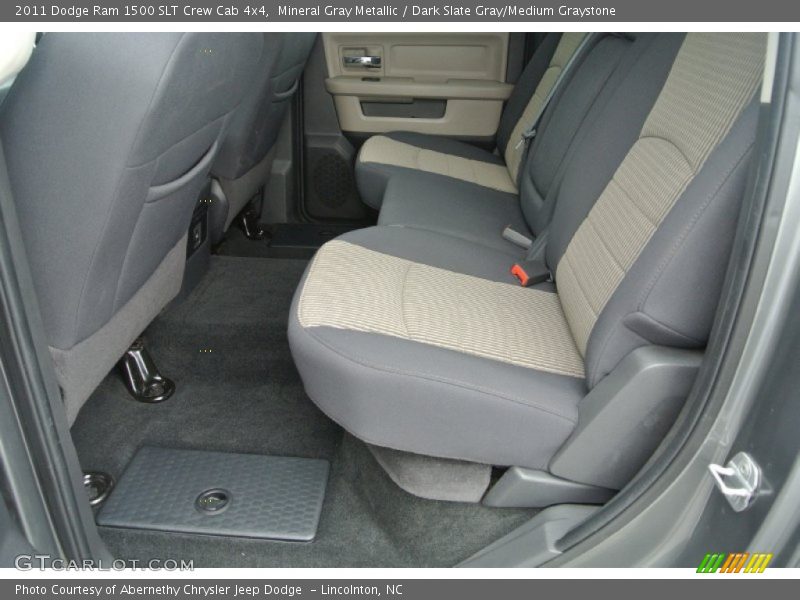 Mineral Gray Metallic / Dark Slate Gray/Medium Graystone 2011 Dodge Ram 1500 SLT Crew Cab 4x4