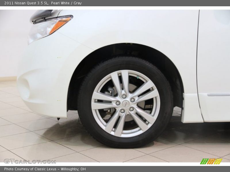 Pearl White / Gray 2011 Nissan Quest 3.5 SL