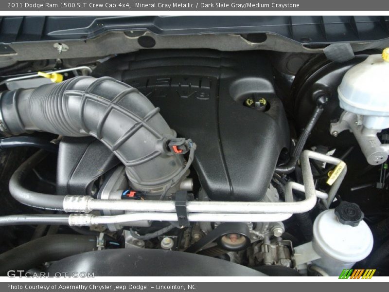 Mineral Gray Metallic / Dark Slate Gray/Medium Graystone 2011 Dodge Ram 1500 SLT Crew Cab 4x4