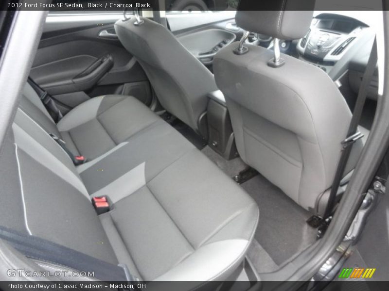 Black / Charcoal Black 2012 Ford Focus SE Sedan