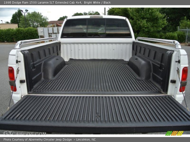 Bright White / Black 1998 Dodge Ram 1500 Laramie SLT Extended Cab 4x4