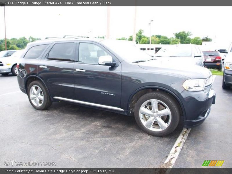 Dark Charcoal Pearl / Black 2011 Dodge Durango Citadel 4x4