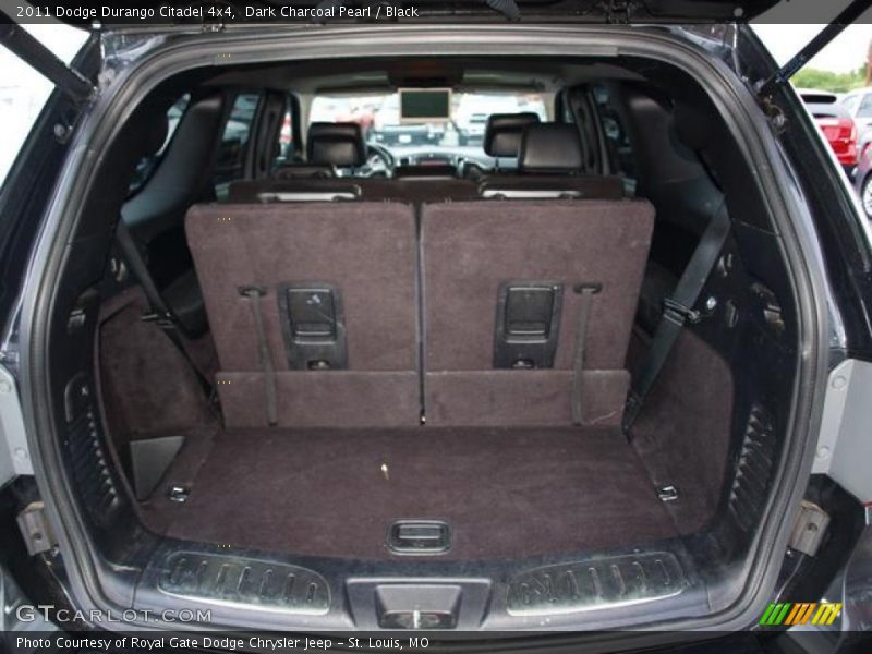 Dark Charcoal Pearl / Black 2011 Dodge Durango Citadel 4x4